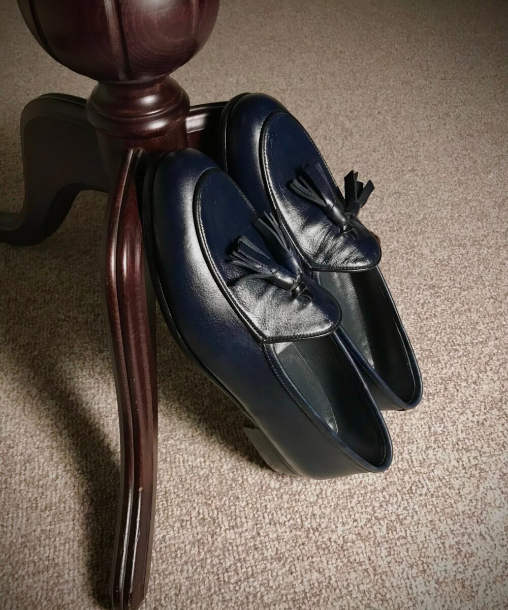 Rusty Lacivert Loafer ikinci görsel