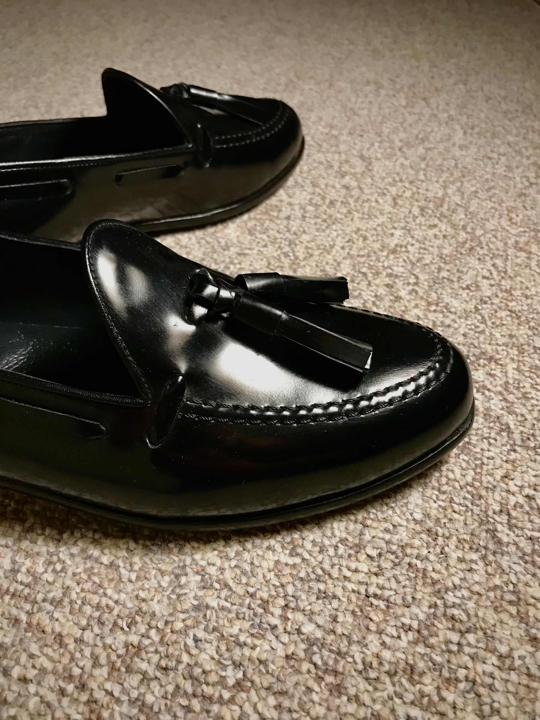 Tassel Siyah Loafer